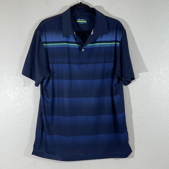 Ben Hogan Men's Performance Short Sleeve Printed Golf Polo Shirt Size Medium - Picture 2 of 9
